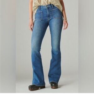 Lucky Brand Blue Flare Jeans